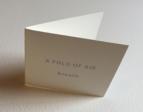 a fold of air